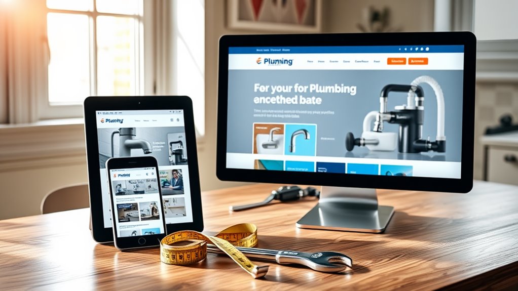 responsive design for plumbing